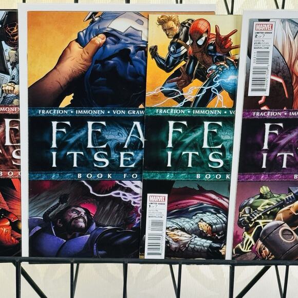 Fear Itself 1-7 7.1-7.3 & One Shots: Book Of Skull, Black Widow, FF Lot Thor - Picture 6 of 7